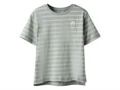 Name It top black with Stitch print  